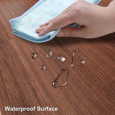 Adjustable 5-Tier Bookshelf for Home Office, Tall 71" Wooden Bookcase with Open Storage Shelves