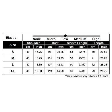 Women Casual Blazer One Button Jacket with Belt