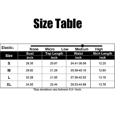 Women's Two Piece Outfit Summer Spaghetti Strap Cami Top and Cute Skirt Set