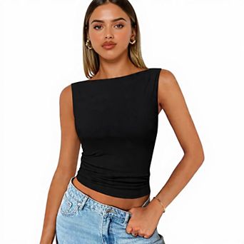 Sleeveless Vacation Tank Top for Women