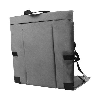Folding Stadium Seat Cushion with Backrest for Outdoor Events