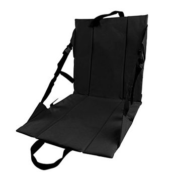 Folding Stadium Seat Cushion with Backrest for Outdoor Events