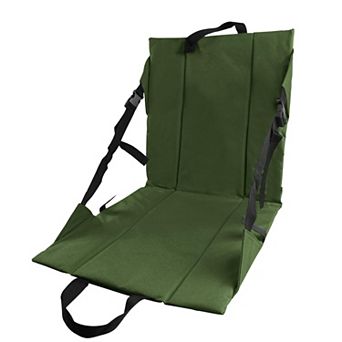 Folding Stadium Seat Cushion with Backrest for Outdoor Events