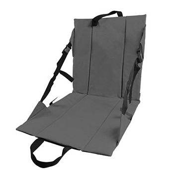 Folding Stadium Seat Cushion with Backrest for Outdoor Events