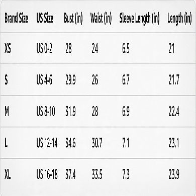 Women's Slim Fit Casual Ribbed T-Shirt