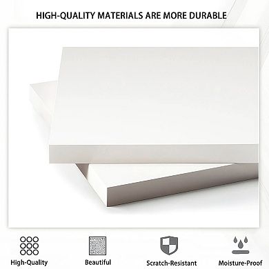 Trikiousd Farmhouse 2-Tier Storage Shoe Bench with Padded Seat Cushion & 2 Adjustable Shelves