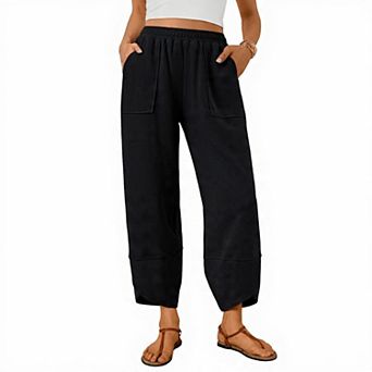 Women's Baggy Slacks with Pockets
