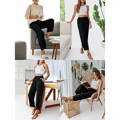 Women's Baggy Slacks with Pockets