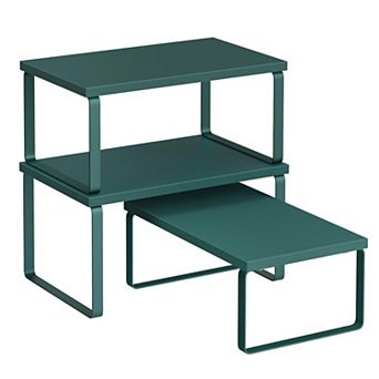 Stackable Expandable Cabinet Organizer Shelf Kitchen Counter Storage