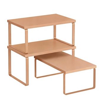 Stackable Expandable Cabinet Organizer Shelf Kitchen Counter Storage