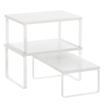 Stackable Expandable Cabinet Organizer Shelf Kitchen Counter Storage