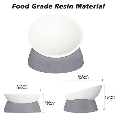 Thick Plastic Elevated Dish