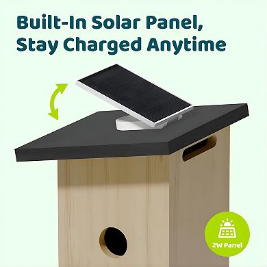 Birdfy Solar Powered Smart Bird House With Camera