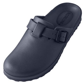 Roxoni Women’s Clogs Adjustable Buckle, Anti-Slip Sole, Stylish Mules & Slippers
