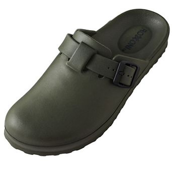 Roxoni Women’s Clogs Adjustable Buckle, Anti-Slip Sole, Stylish Mules & Slippers