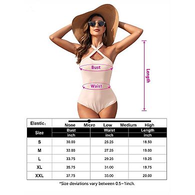 Womens Halter Neck Sleeveless Jumpsuit Bodycon Backless Beach Vacation Mini Short Romper