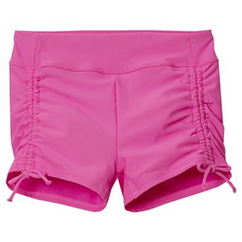 Girls 2-16 Lands' End Chlorine Resistant Ruched Swim Bottoms