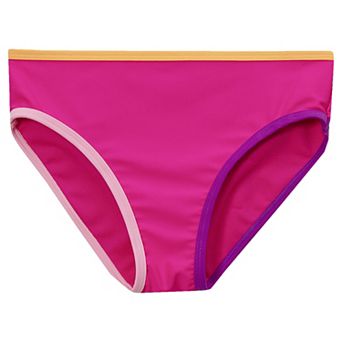 Girls 2-16 Lands' End Chlorine Resistant Contrast Swim Bottoms in Regular & Slim