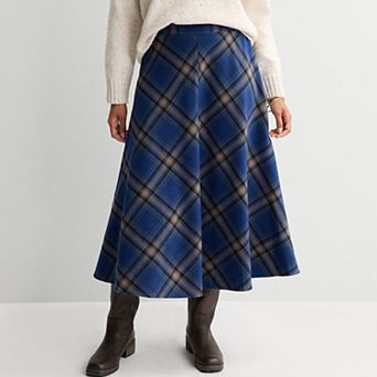 Women's Sonoma Goods For Life® Plaid Circle Skirt