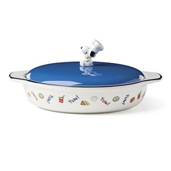 Lenox Chef Snoopy Covered Casserole Dish