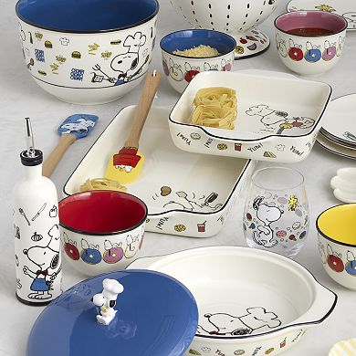 Lenox Chef Snoopy Covered Casserole Dish