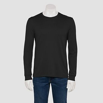 Big & Tall Sonoma Goods For Life® Supersoft Long Sleeve Crewneck Tee