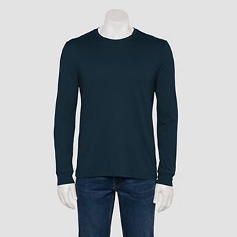 Big & Tall Sonoma Goods For Life® Supersoft Long Sleeve Crewneck Tee