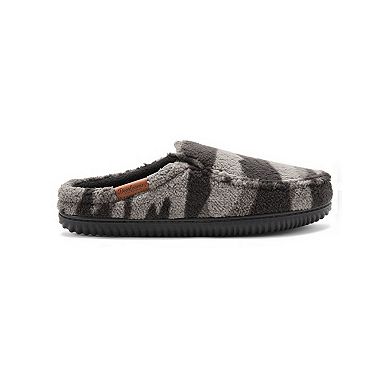 Dearfoams Twin Notch Men's Clog Slippers
