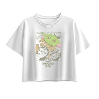 Girls 7-16 Star Wars The Mandalorian & Grogu Boxy Tee