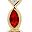 Goldtone Red