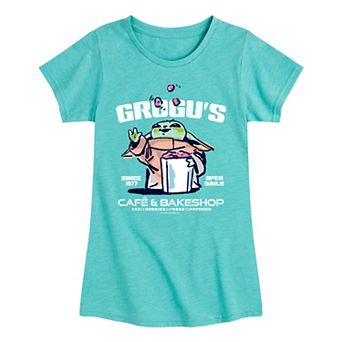 Girls 7-16 Star Wars The Mandalorian & Grogu Grogu's Café & Bakeshop Graphic Tee