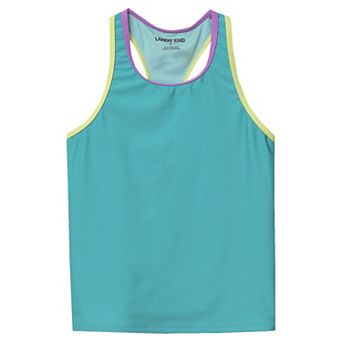 Girls 2-16 Lands' End Chlorine Resistant Racer Back Tankini Swim Top