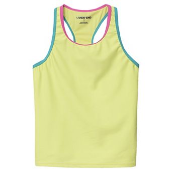 Girls 2-16 Lands' End Chlorine Resistant Racer Back Tankini Swim Top