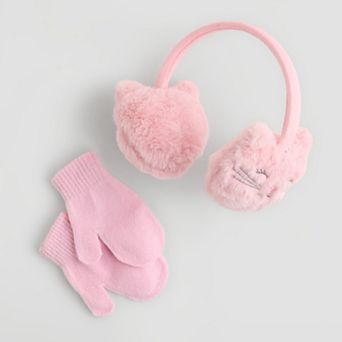 Toddler Girl Addie & Tate Earmuffs with Matching Mittens