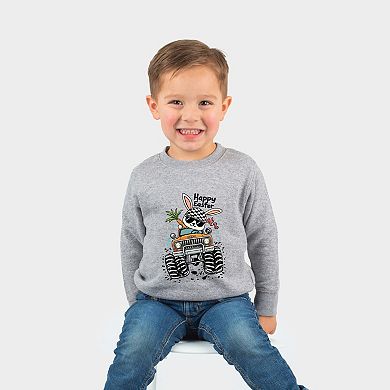 Happy Easter Monster Truck - Toddler Graphic Sweatshirt
