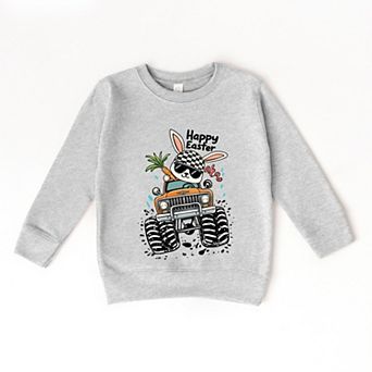 Happy Easter Monster Truck - Toddler Graphic Sweatshirt