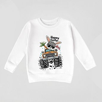 Happy Easter Monster Truck - Toddler Graphic Sweatshirt