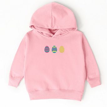 Embroidered Easter Eggs - Toddler Hoodie