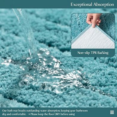 Plush Fluffy Shower Mat