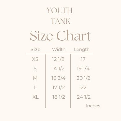 Chicago Watercolor Collage - Youth Tank Top