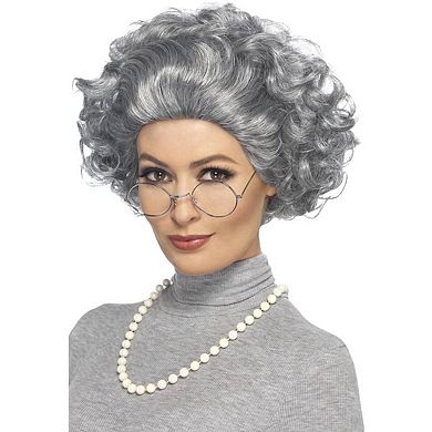 Smiffys Unisex Adult Granny Costume Prop Set