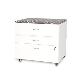 Arrow Sewing - Kangaroo Sewing Furniture, MOD Embroidery Storage Cabinet, Model 2081 White