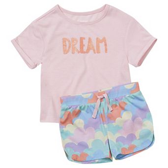 Girls 2-16 Lands' End 2 pc Pajama Top & Pajama Shorts Set