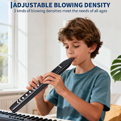 Bluetooth MIDI Electronic Wind Instrument - Portable Digital Wind Controller w/10 Musical Tones