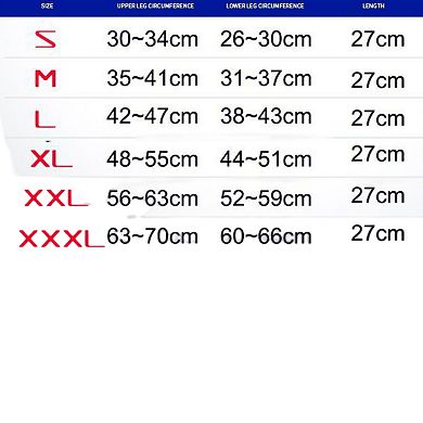 Running Knee Compression Sleeves 2 Pc with Reinforced Support Panel and Breathable Athletic Fit