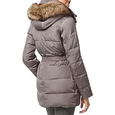 MICHAEL Michael Kors Women's Down Coat with Belt
