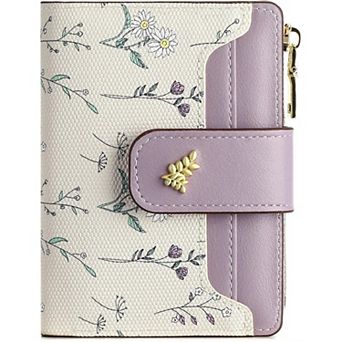 Minimalist Slim RFID Wallet for Women - Lightweight, Fits Pocket/Purse, RFID Blocking