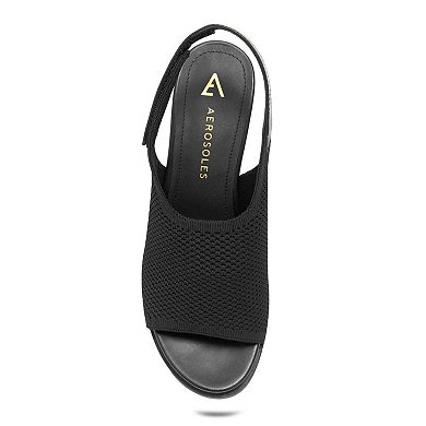 Aerosoles Dell Women's Wedge Slingback Sandals