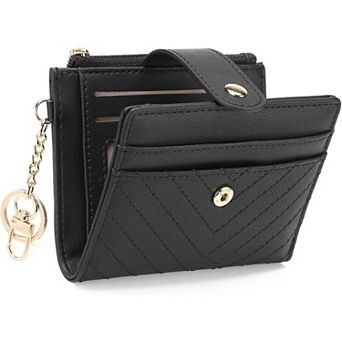 RFID Blocking Wallet for Women, Small Card Holder with Coin Pocket, Lightweight