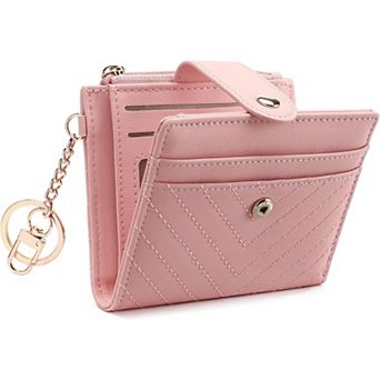 RFID Blocking Wallet for Women, Small Card Holder with Coin Pocket, Lightweight